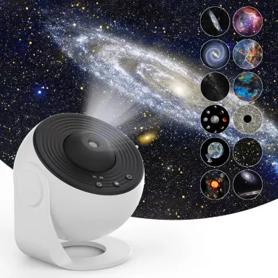 360&deg; Rotate Galaxy Star Projector for Bedroom Decor