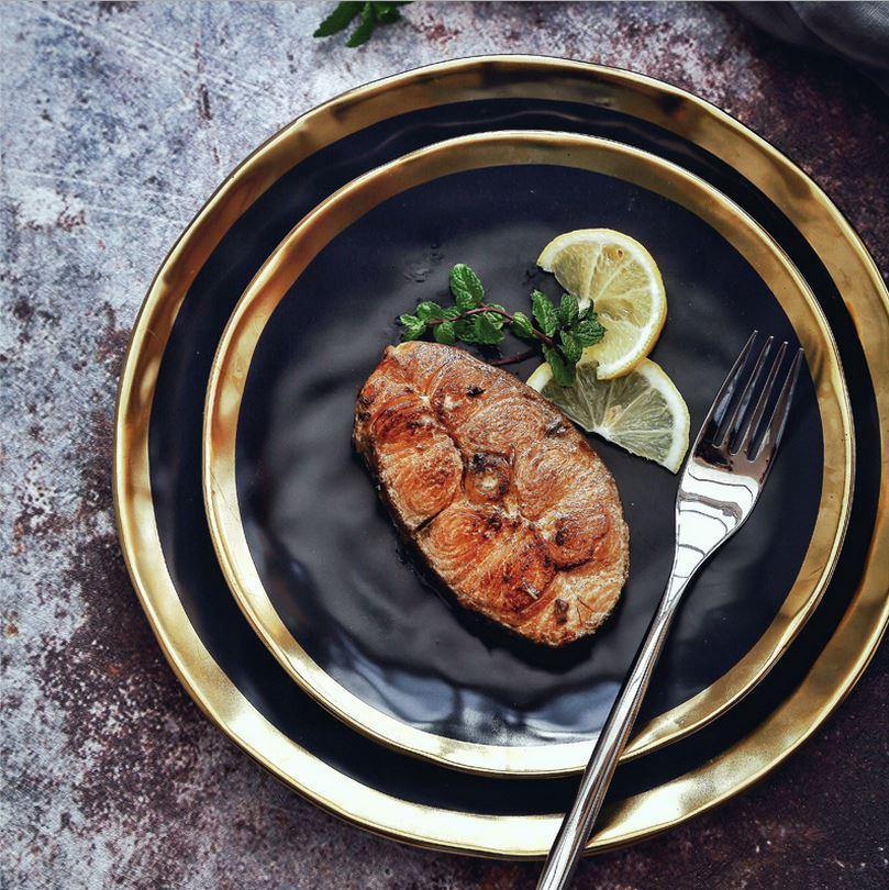 Solar Eclipse Dinner Plate