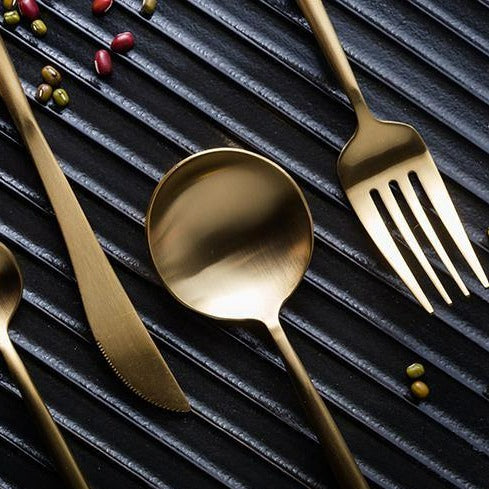 Matt Minimalist Cutlery Set